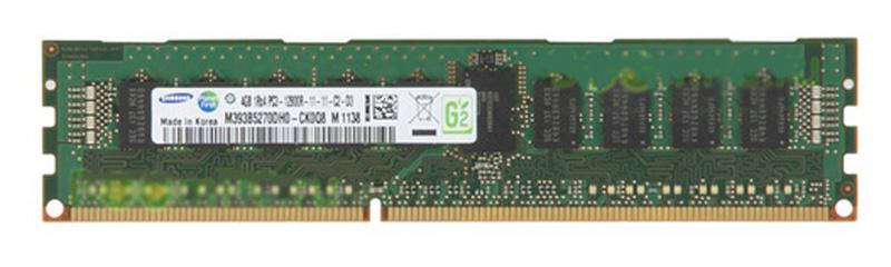 M393B5270DH0-CK0 Samsung 4GB PC3-12800 DDR3-1600MHz ECC Registered CL11 240-Pin DIMM 1.5V Single Rank Memory Module
