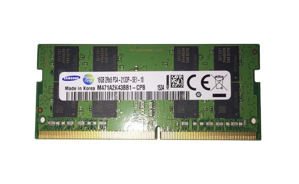 M4L-PC42133ED4D815S-16G M4L Certified 16GB 2133MHz DDR4 PC4-17000 ECC CL15 260-Pin Dual Rank x8 SoDimm