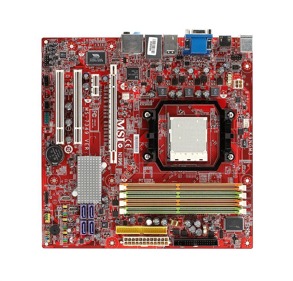 M4L-80035904 MSI K9NGM3-FIH Motherboard MS-7349-010