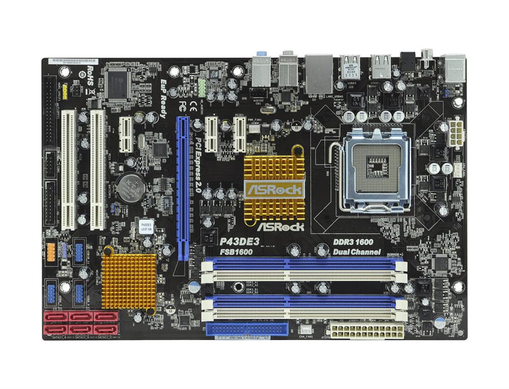 M4L-80073836 ASRock P43DE3 Motherboard