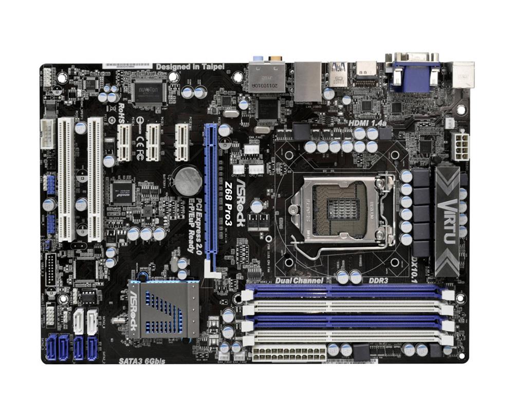M4L-80079267 ASRock Z68 Pro3 Motherboard