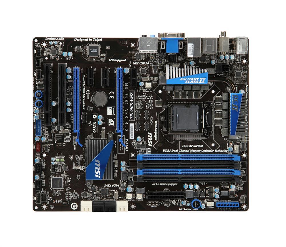 M4L-80079588 MSI Z68A-GD65 (B3) Motherboard