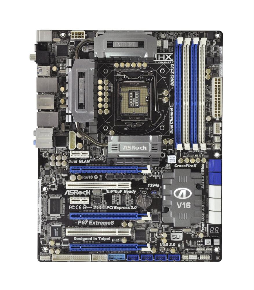 M4L-80092331 ASRock P67 Extreme6 Motherboard