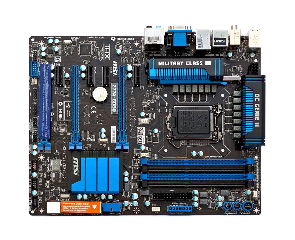 M4L-80092469 MSI Z77A-GD80 Motherboard