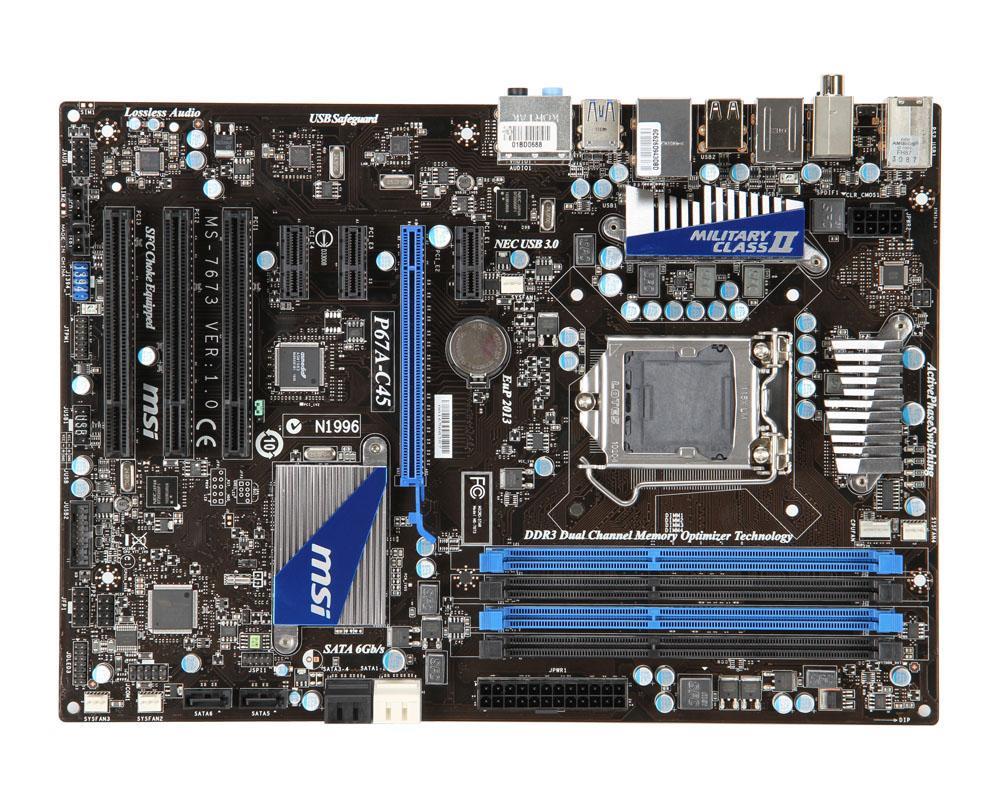 M4L-80098943 MSI P67A-C45 (B3) Motherboard