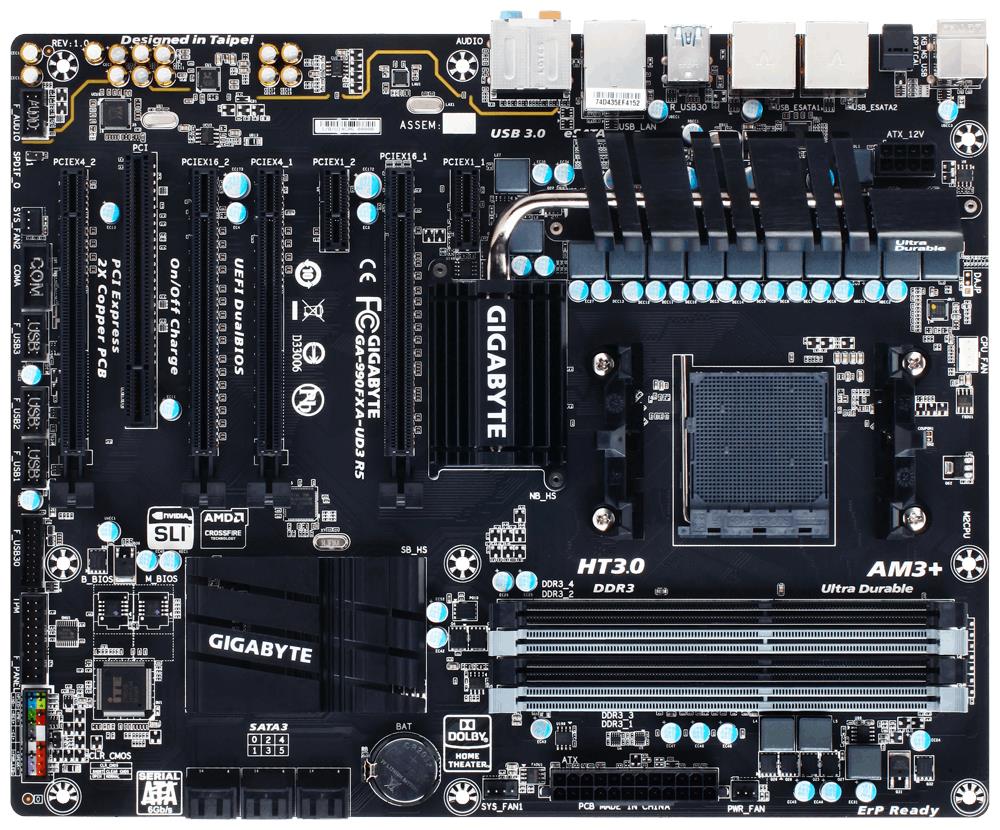 M4L-80119117 Gigabyte Tech GA-990FXA-UD3 R5 Motherboard