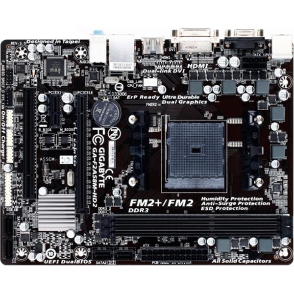 M4L-80119242 Gigabyte Tech GA-F2A58M-HD2 Motherboard