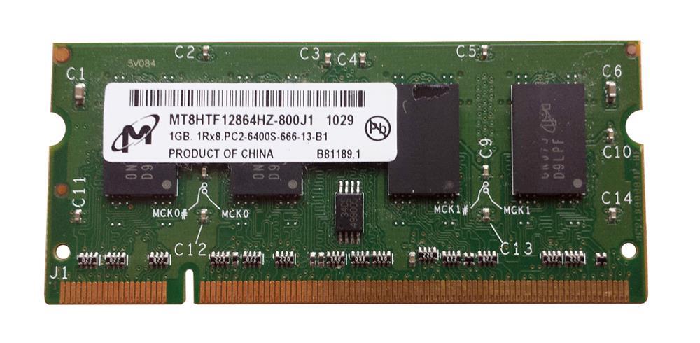 M4L-PC2800ND2S86S-1G M4L Certified 1GB 800MHz DDR2 PC2-6400 Non-ECC CL6 200-Pin Single Rank x8 SoDimm