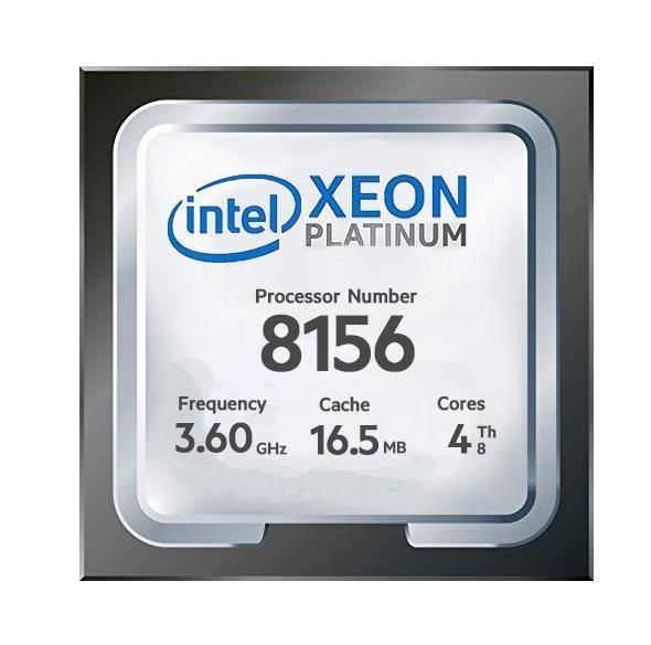 M640-8156 Dell 3.60GHz 10.40GT/s UPI 16.5MB L3 Cache Socket LGA3647 Intel Xeon Platinum 8156 Quad-Core Processor Upgrade