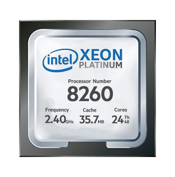 M640-8260 Dell 2.40GHz 36MB Cache Socket FCLGA3647 Intel Xeon Platinum 8260 24-Core Processor Upgrade