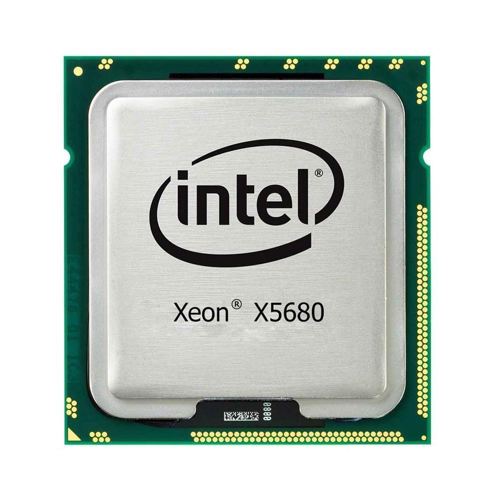 M710 X5680 Dell 3.33GHz 6.40GT/s QPI 12MB L3 Cache Intel Xeon X5680 6 Core Processor Upgrade