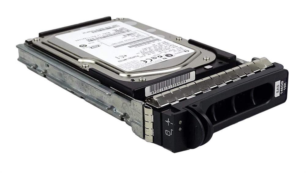 M8034 Dell 146GB 15000RPM SAS 3Gbps Hot Swap 16MB Cache 3.5-inch Internal Hard Drive with Tray
