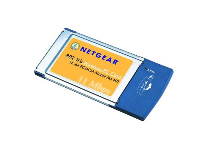 MA401 Netgear IEEE802.11b Wireless PC Card PC Card Type II 11Mbps (Refurbished)