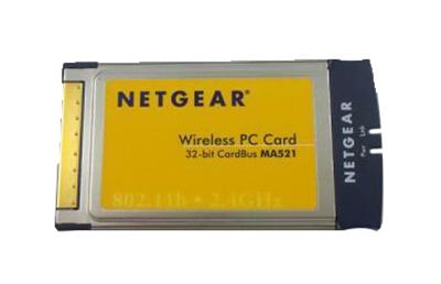MA521 NetGear 802.11b 32-Bit CardBus Wireless PC Card (Refurbished)