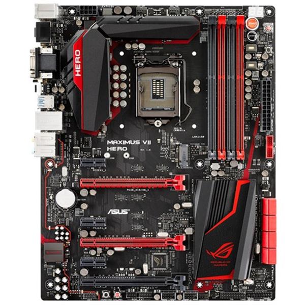 MAXIMUS VII HERO Asus Intel Z97 Chipset Socket LGA 1150 Core i7 / i5 / i3 / Pentium / Celeron Processor Support ATX Motherboard (Refurbished)
