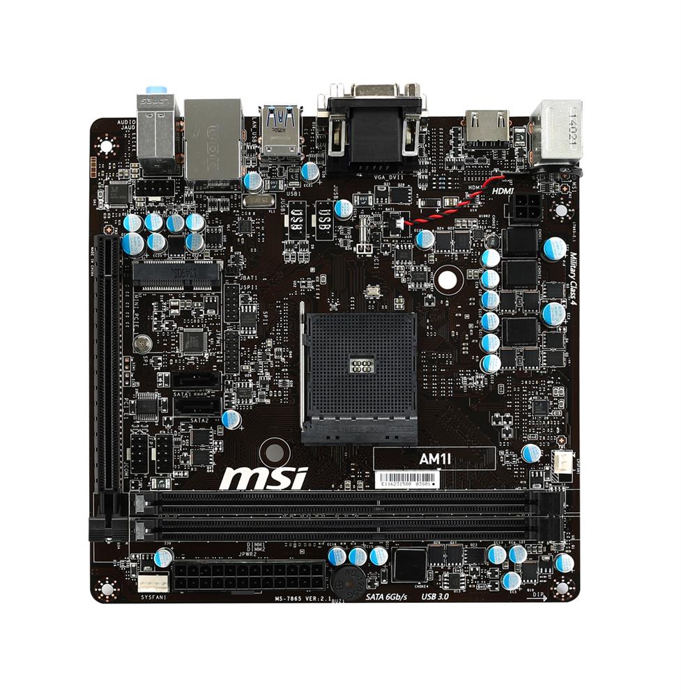 MB-257-MS MSI AMD Am1 Socket Fs1b Mini ITX Motherboard (Refurbished)