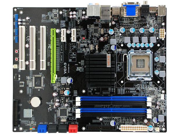 MB-E113-YW-E115 EVGA Socket LGA 775 Nvidia nForce 730i Chipset Core 2 Extreme/ Core 2 Quad/ Core 2 Duo/ Pentium EE/ Pentium Processors Support DDR2 4x DIMM 8x SATA 3.0Gb/s ATX Motherboard (Refurbished)
