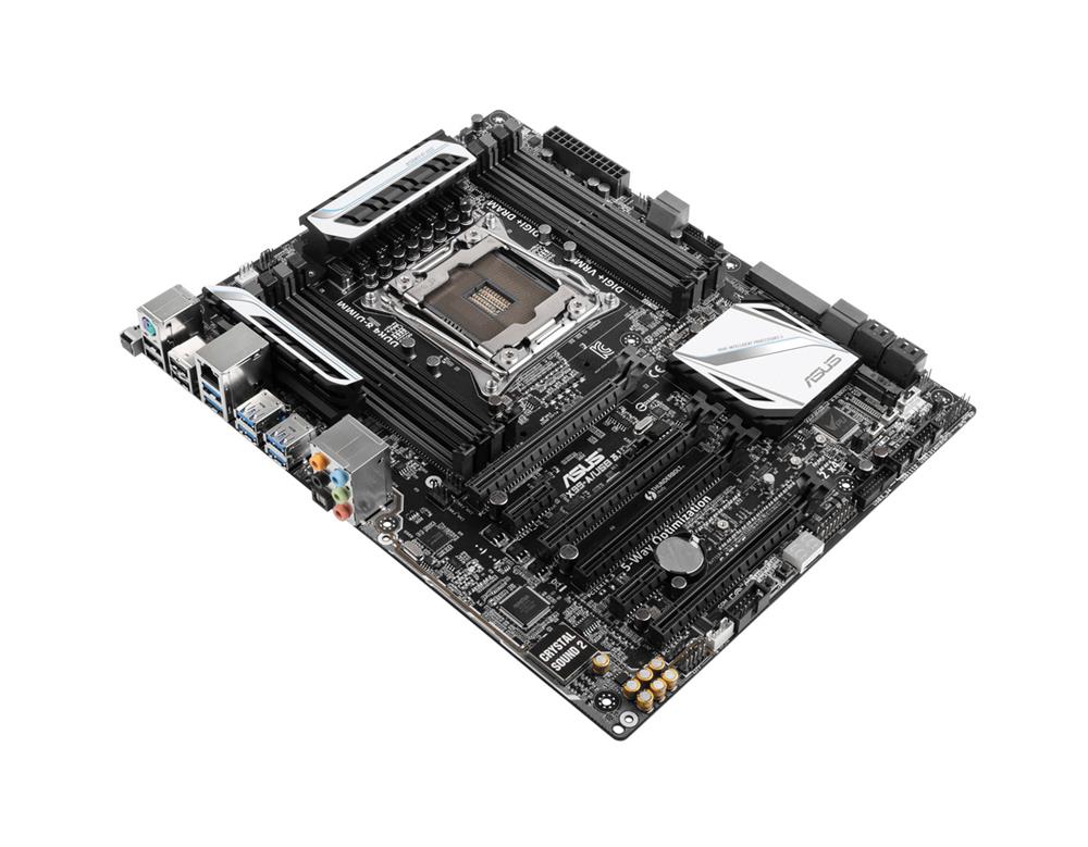 MB-X99-AU3 ASUS X99-A/USB 3.1 Socket LGA 2011-v3 Intel X99 Chipset Core i7 Processors Support DDR4 8x DIMM 8x SATA 6.0Gb/s ATX Motherboard (Refurbished)