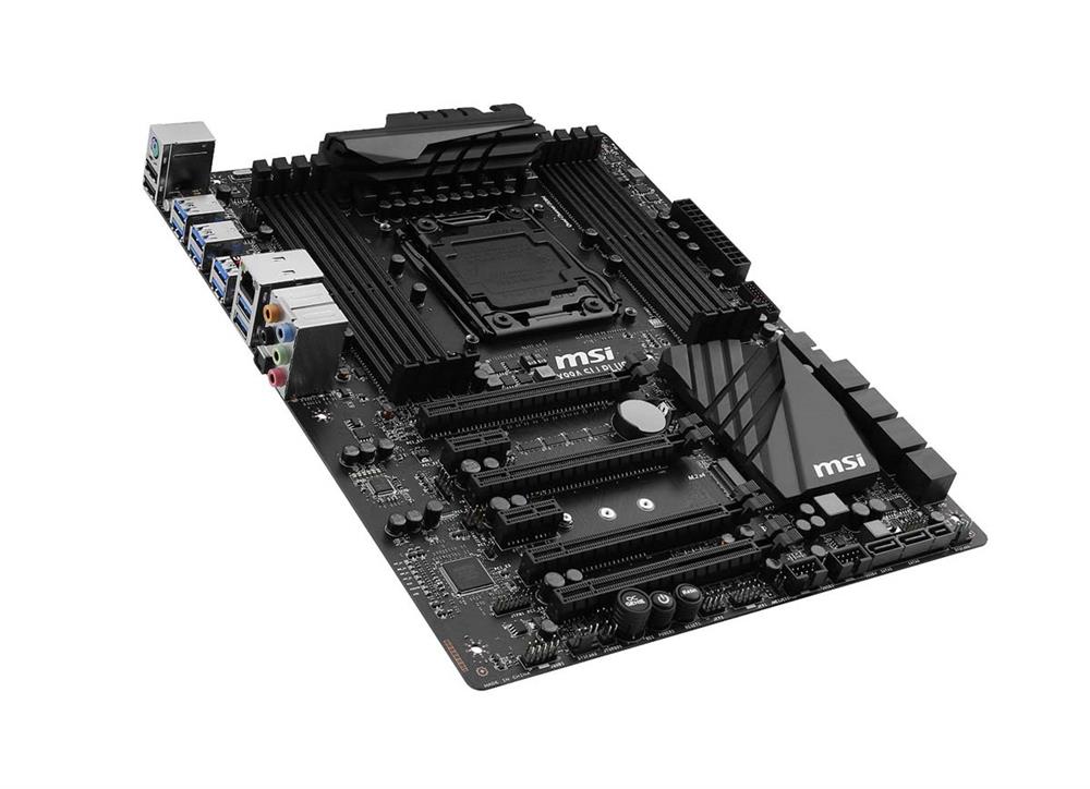 MB-X99ALIP MSI X99A SLI Plus Socket LGA 2011-3 Intel X99 Express Chipset Core i7 Processors Support DDR3 8x DIMM ATX Motherboard (Refurbished)