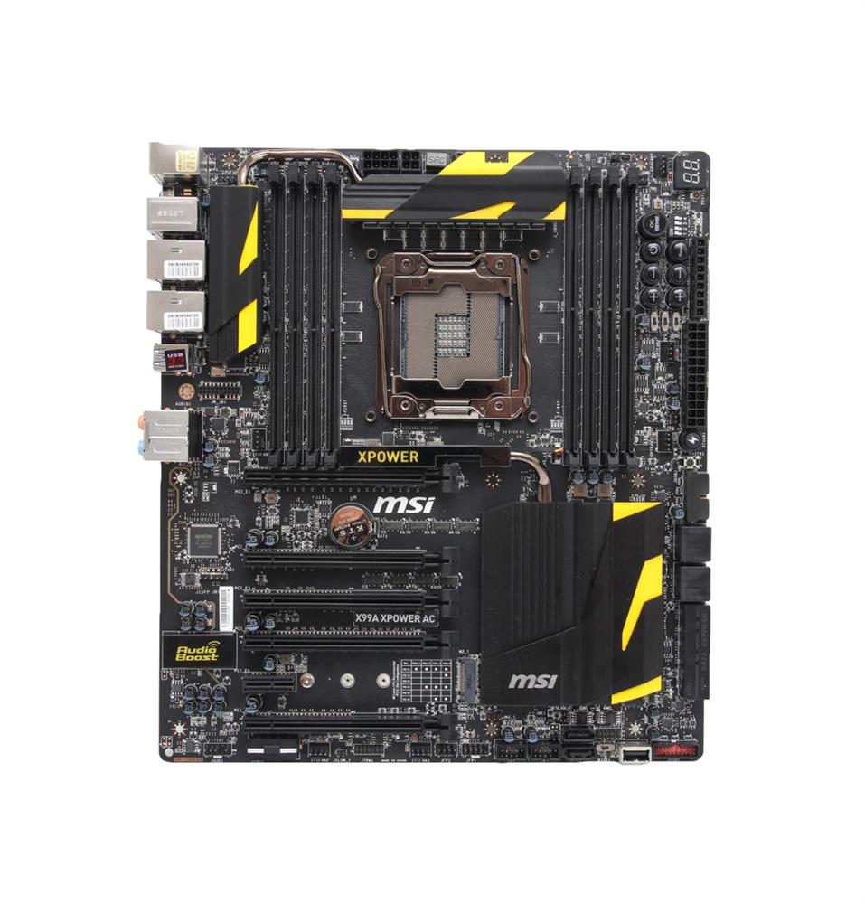 MB-X99APAC MSI X99a XPower AC Intel X99 Express Chipset Socket LGA2011 E-ATX Motherboard (Refurbished)