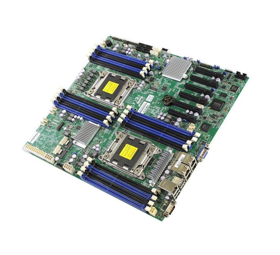 MB-X9DRD-7LN4F-SSG SuperMicro Intel C602J Chipset Xeon E5-2600 and E5-2600 v2 Series Processors Suppport Dual Socket LGA2011 E-ATX Server Motherboard (Refursbished) (Refurbished)