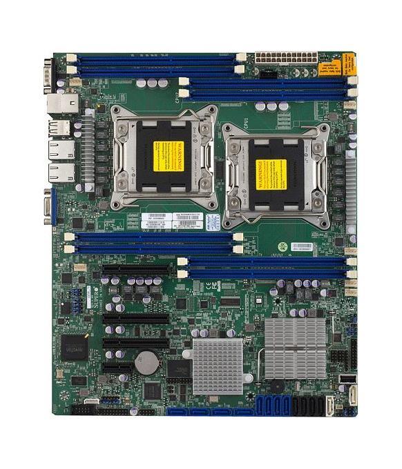 MB-X9DRL7B SuperMicro X9DRL-7F Dual Socket R Intel C602J Chipset Xeon E5-2600/ E5-2600 v2 Processors Support DDR3 8x DIMM 4x SATA2 ATX Server Motherboard (Refurbished)