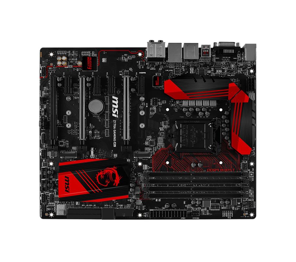 MB-Z17AGM5 MSI Z170A Gaming M5 Intel Z170 Express Chipset Socket LGA1151 ATX Motherboard (Refurbished)