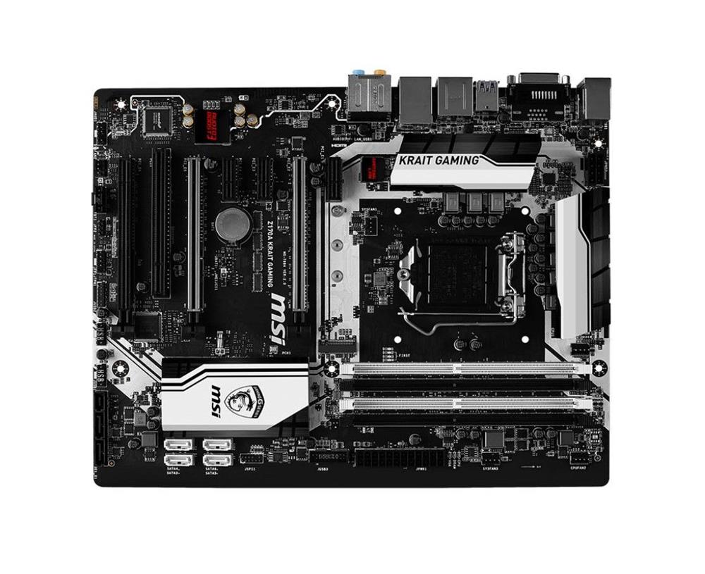 MB-Z17KG MSI Z170 Krait Gaming Intel Z170 Express Chipset Socket LGA1151 ATX Motherboard (Refurbished)