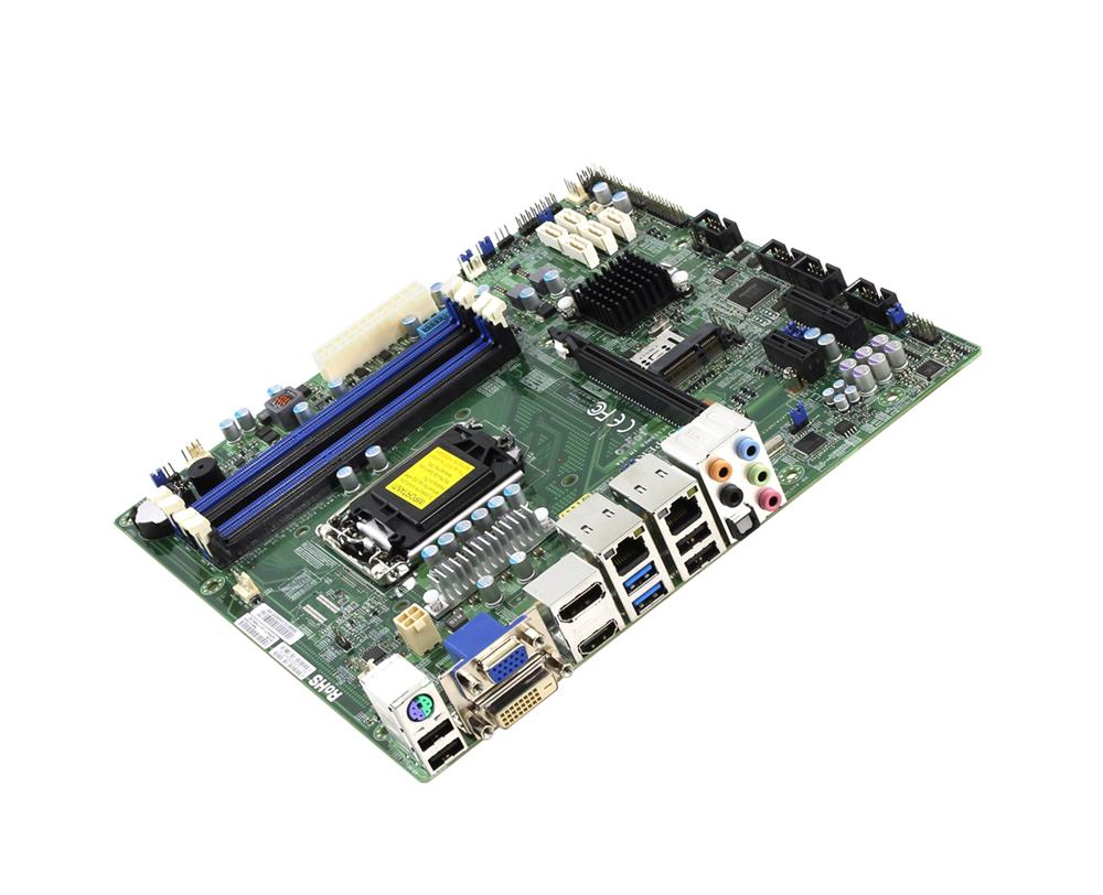 MBD-10SLQ-O SuperMicro Intel Q87 Express PCH Chipset 4th Gen Core i3/ i5/ i7/ Pentium/ Celeron Processors Support Socket LGA1150 micro-ATX Server Motherboard (Refurbished)