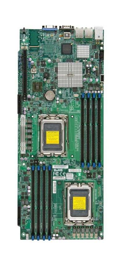 MBD-H8DGT-HLF-B SuperMicro Socket G34 AMD SR5690 + SP5100 Chipset AMD Opteron Series Processors Support DDR3 8x DIMM 6x SATA2 3.0Gb/s Proprietary Server Motherboard (Refurbished) 