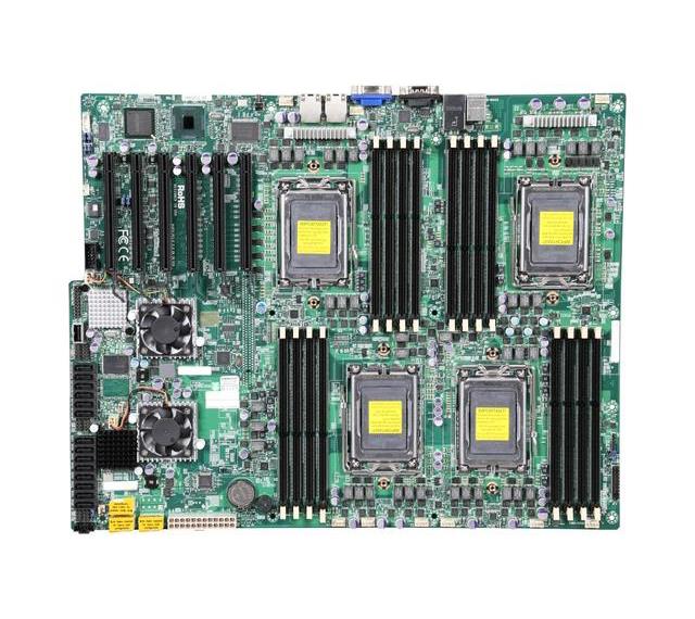 MBD-H8QGL-IF+-O SuperMicro Socket G34 AMD SR5690 + SP5100 Chipset AMD Opteron Series Processors Support DDR3 16x DIMM 6x SATA2 3.0Gb/s SWTX Server Motherboard (Refurbished)