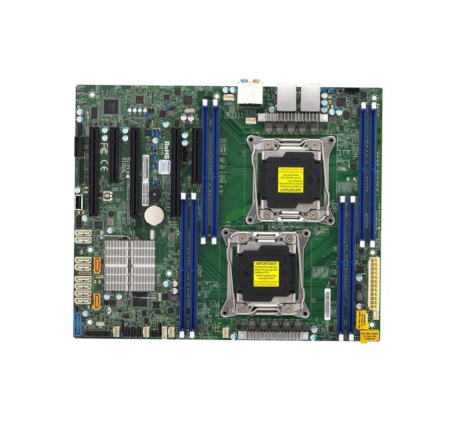 MBD-X10DAL-i-O SuperMicro Intel C612 Chipset Xeon E5-2600 v3 Series Processors Support Dual Socket R3 LGA 2011 ATX Server Motherboard (Refurbished)