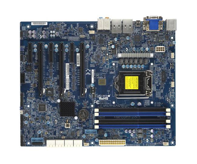 MBD-X10SAT SuperMicro Intel C226 Express PCH Xeon E3-1200 v3/ 4th Gen Core i7/i5/i3/ Pentium/ Celeron Processors Support Single Socket H3 LGA-1150 ATX Workstation Motherboard (Refurbished)
