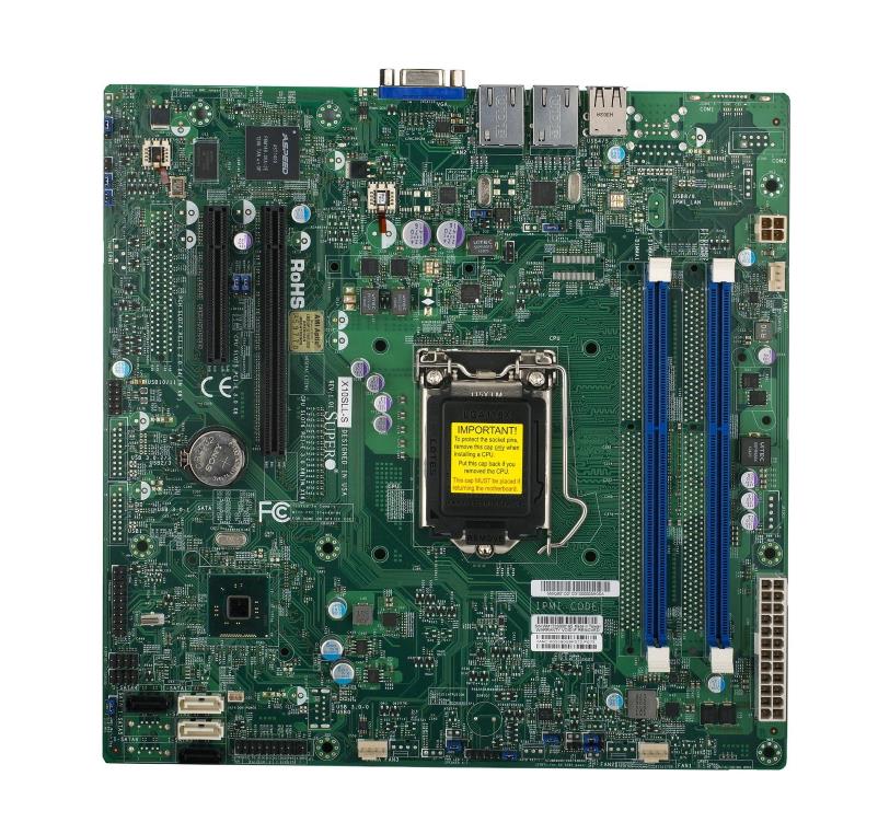 MBD-X10SLL-SF SuperMicro Intel C222 Express PCH Xeon E3-1200 v3/ 4th Gen Core i3/ Pentium/ Celeron Processors Support Single socket H3 LGA-1150 micro-ATX Server Motherboard (Refurbished)