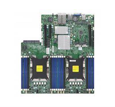 MBD-X11DPD-M25 SuperMicro Dual Socket LGA 3647 Intel C621 Chipset Intel Xeon Scalable processors Support DDR4 16x DIMM 12x SATA3 6.0Gb/s Proprietary Server Motherboard (Refurbished)