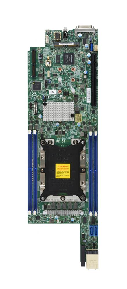 MBD-X11SPD-F SuperMicro X11SPD-F Socket LGA 3647 Intel C621 Chipset Xeon Scalable Processors Support DDR4 4x DIMM 2x SATA3 6.0Gb/s Proprietary Server Motherboard (Refurbished)