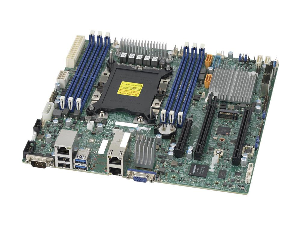 MBD-X11SPM-TF SuperMicro X11SPM-TF Socket LGA 3647 Intel C622 Chipset 2nd Generation Intel Xeon Scalable Processors Support DDR4 6x DIMM 12x SATA3 6.0Gb/s Micro-ATX Server Motherboard (Refurbished)