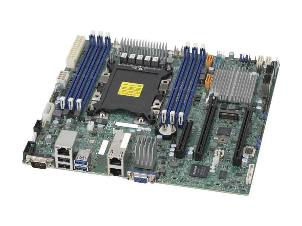 MBD-X11SPM-TPF SuperMicro X11SPM-TPF Socket LGA 3647 Intel C622 Chipset 2nd Generation Intel Xeon Scalable Processors Support DDR4 6x DIMM 12x SATA3 6.0Gb/s Micro-ATX Server Motherboard (Refurbished)