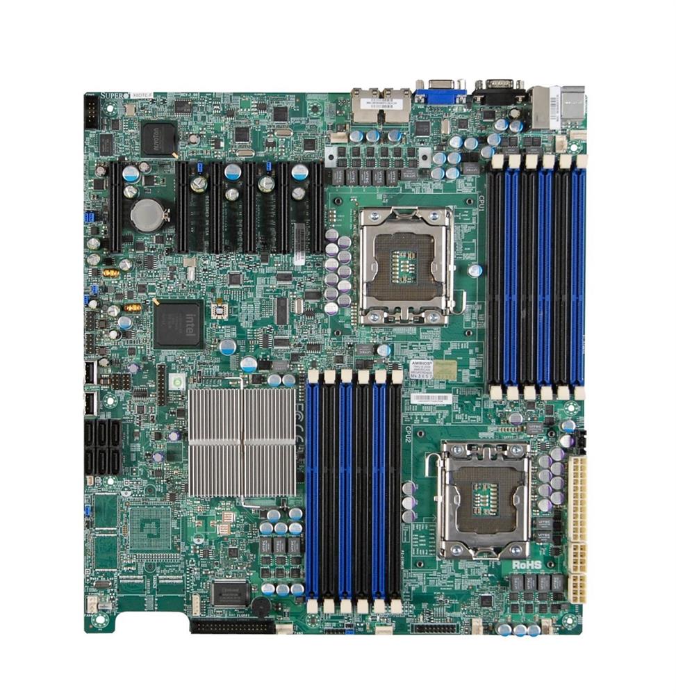 MBD-X8DTE-CS045 SuperMicro X8dte-f Intel Dual Socket LGA1366 Server Motherboard S14 (Refurbished)