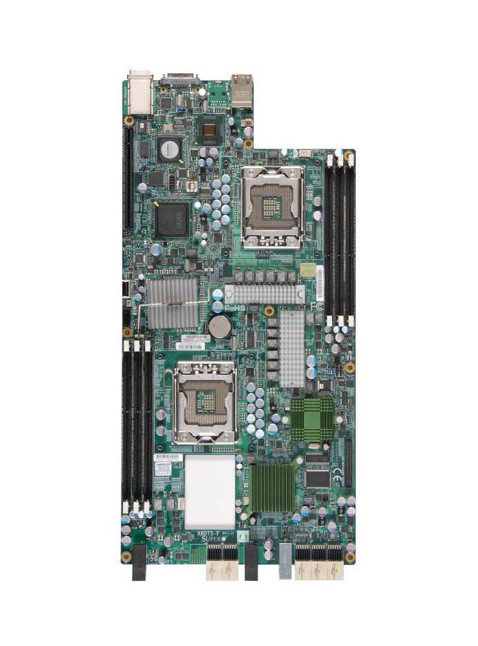 MBD-X8DTS-F-B-SINGLE SuperMicro X8DTS-F Socket LGA 1366 Intel 5520 Chipset Xeon 5500/5520 Series Processors Support DDR3 6x DIMM Proprietary Server Motherboard (Refurbished)