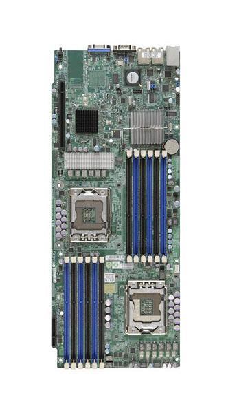 MBD-X8DTT-HF SuperMicro X8DTT-HF Dual Socket LGA 1366 Intel 5500 Chipset Intel Xeon 5600/5500 Series Processors Support DDR3 12x DIMM SATA 3.0Gb/s Proprietary Server Motherboard (Refurbished)