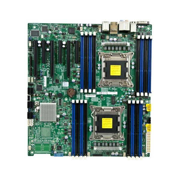 MBD-X9DAE -B SuperMicro X9DAE Dual Socket LGA 2011 Intel C602 Chipset Intel Xeon E5-2600/E5-2600 v2 Processors Support DDR3 16x DIMM 6x SATA2 3.0Gb/s E-AXT Server Motherboard (Refurbished)