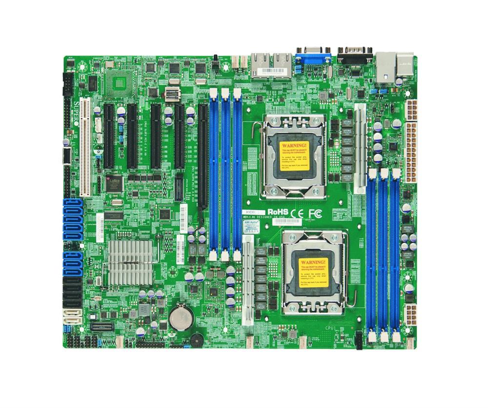 MBD-X9DBL-I-O SuperMicro X9DBL-I Socket LGA 1356 Intel C602 Chipset Intel Xeon E5-2400 v2 Processors Support DDR3 6x DIMM 2x SATA3 6.0Gb/s Extended-ATX Server Motherboard (Refurbished)
