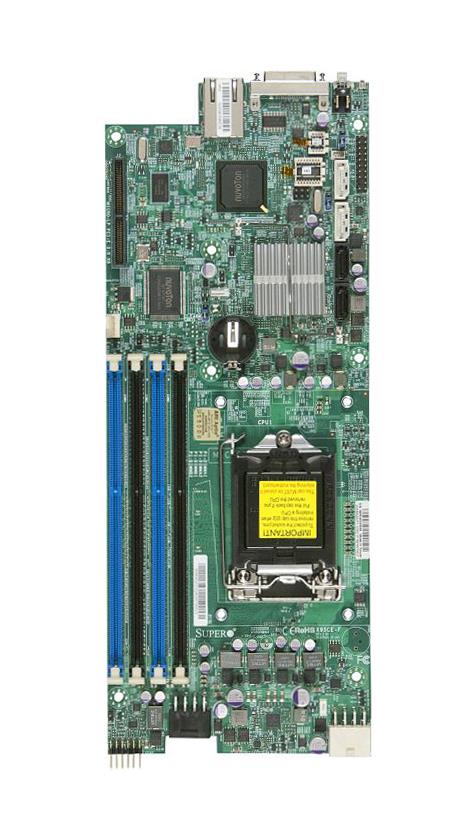 MBD-X9SCE-F-B SuperMicro Intel C204 PCH Chipset Xeon E3-1200/ E3-1200 v2 Series/ 2nd and 3rd Gen Core i3/ Pentium/ Celeron Processors Support Single Socket H2 LGA-1155 Proprietary Server Motherboard (Refurbished)