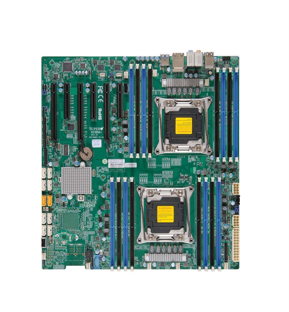 MBDX10DAIO SuperMicro Intel C612 Chipset Xeon E5-2600 v3 Processor Support Socket LGA2011 Extended ATX Server Motherboard (Refurbished)