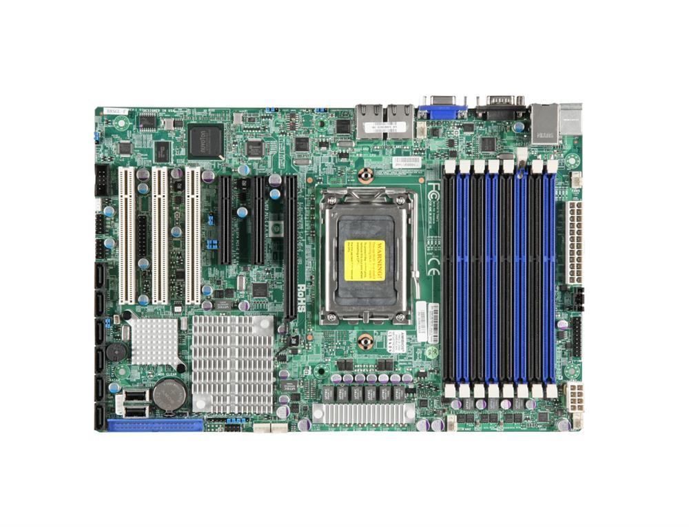 MBH8SGLF SuperMicro H8SGL-F Socket G34 AMD SR5650 + SP5100 Chipset AMD Opteron 6100 Processor Support DDR3 8x DIMM 6x SATA2 3.0Gb/s ATX Sever Motherboard (Refurbished)