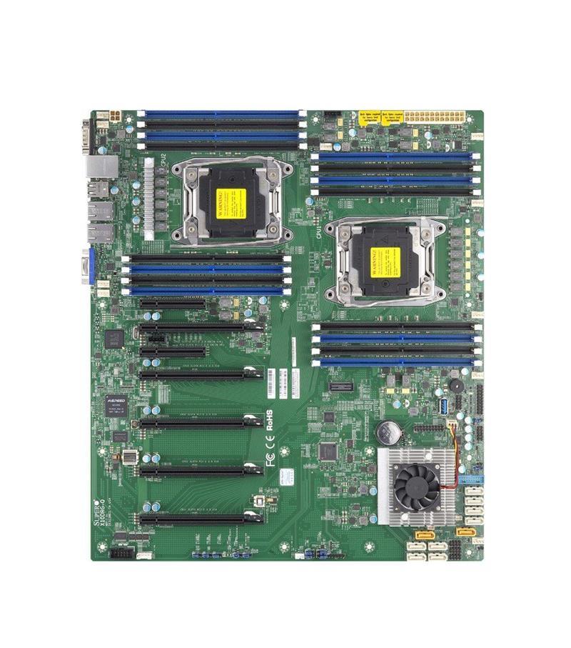 MBX10DRQB SuperMicro X10drg-q-b Dual LGA2011 Intel C612 DDR4 SATA3usb3.0 Av2GBe Proprietary Server Motherboard (Refurbished)