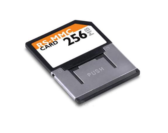 MC1GH256DACU-2PC Samsung 256MB DV RS Multi Media Card w/o Adaptor