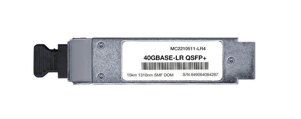 MC2210511-LR4 Mellanox 40Gbps 40GBase-LR4 Single-mode Fiber 10km 1310nm Duplex LC Connector QSFP Optical Transceiver Module