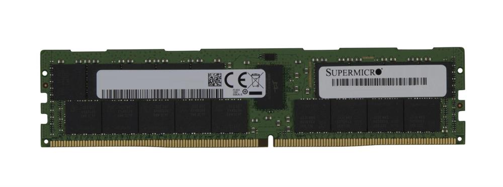 MEM-DR412L-SL01-ER29 Supermicro 128GB PC4-23400 DDR4-2933MHz Registered ECC CL21 288-Pin DIMM 1.2V Quad Rank Memory Module